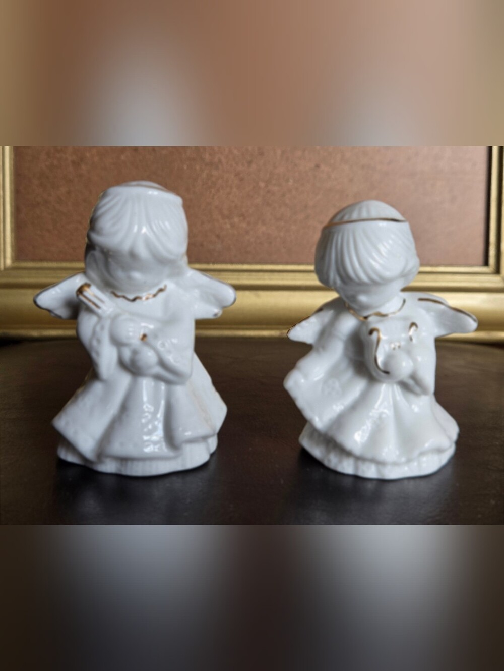 Giftco Set of 2 Musical Angel Porcelain Bells (Model CB5911)